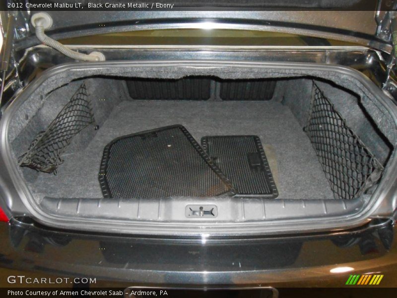 Black Granite Metallic / Ebony 2012 Chevrolet Malibu LT