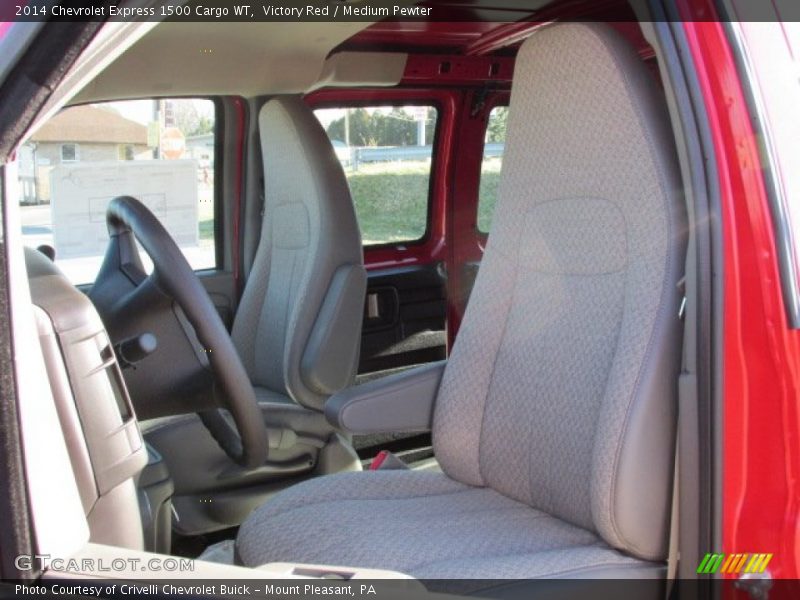 Victory Red / Medium Pewter 2014 Chevrolet Express 1500 Cargo WT