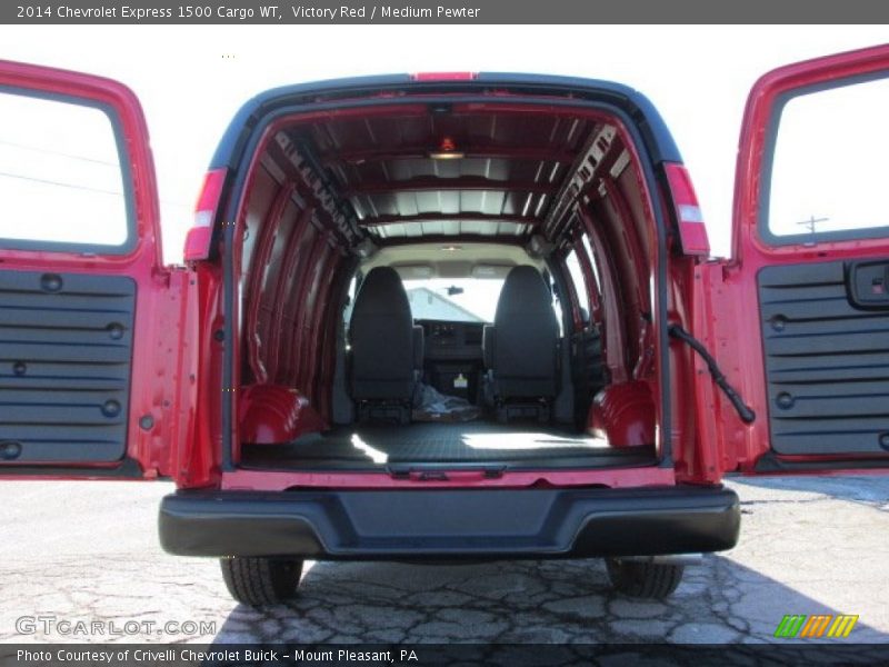 Victory Red / Medium Pewter 2014 Chevrolet Express 1500 Cargo WT