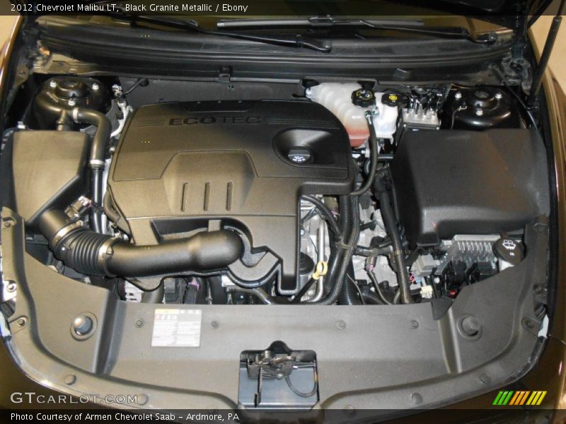 Black Granite Metallic / Ebony 2012 Chevrolet Malibu LT