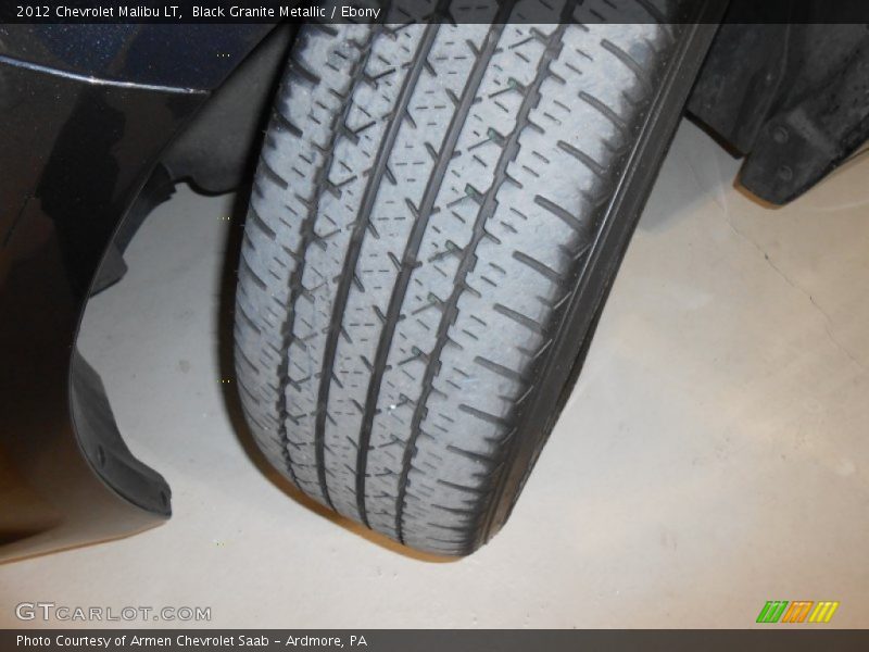 Black Granite Metallic / Ebony 2012 Chevrolet Malibu LT