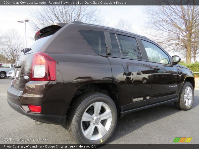 Rugged Brown Metallic / Dark Slate Gray/Light Pebble 2014 Jeep Compass Latitude