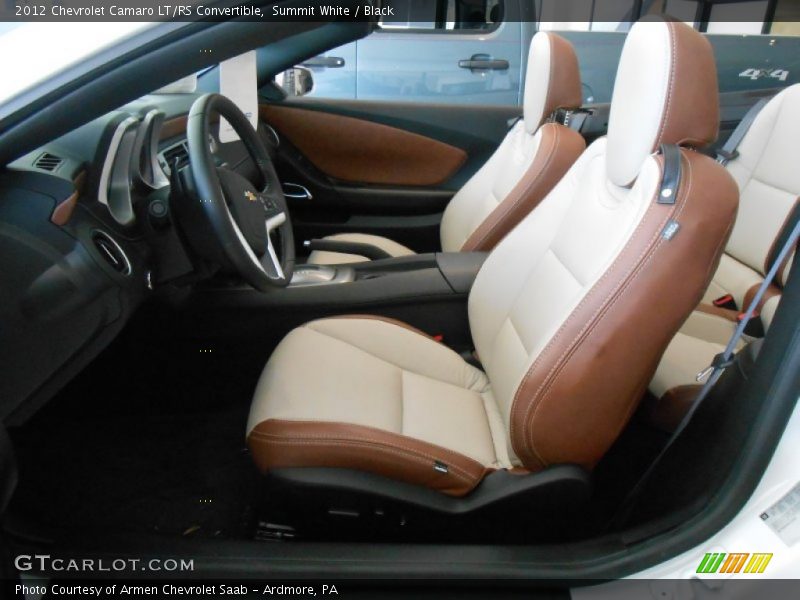 Summit White / Black 2012 Chevrolet Camaro LT/RS Convertible