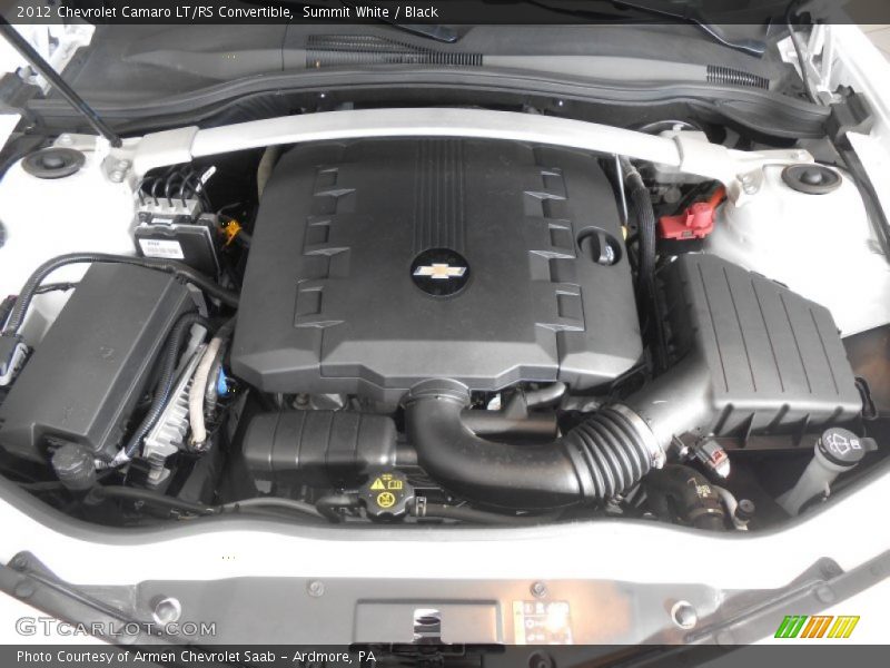 Summit White / Black 2012 Chevrolet Camaro LT/RS Convertible