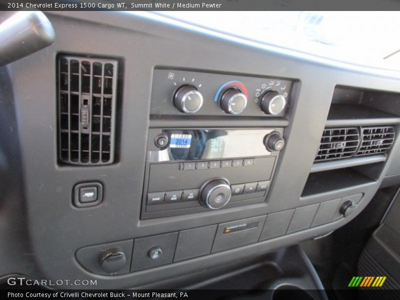 Summit White / Medium Pewter 2014 Chevrolet Express 1500 Cargo WT
