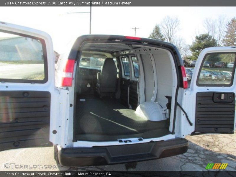 Summit White / Medium Pewter 2014 Chevrolet Express 1500 Cargo WT