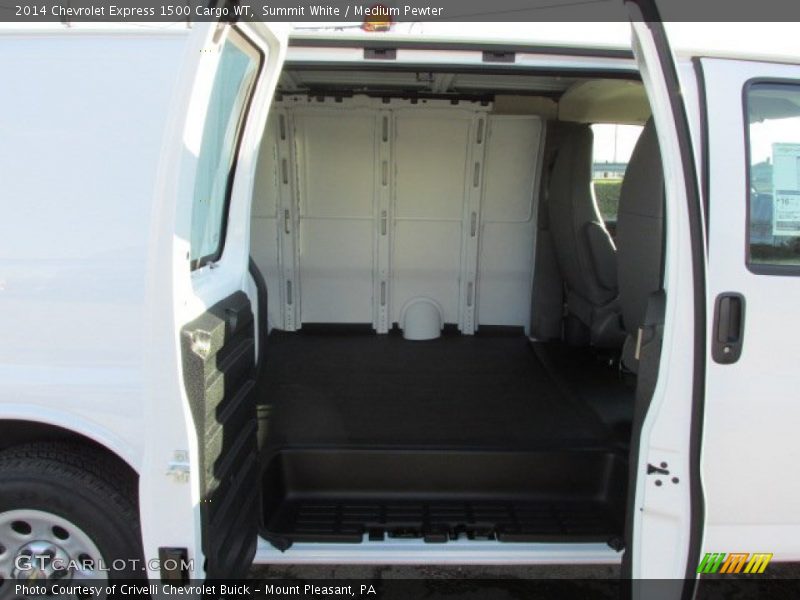 Summit White / Medium Pewter 2014 Chevrolet Express 1500 Cargo WT