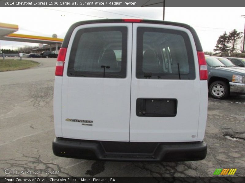 Summit White / Medium Pewter 2014 Chevrolet Express 1500 Cargo WT