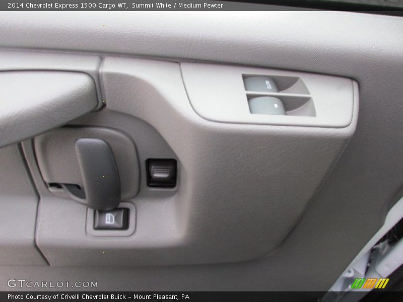 Summit White / Medium Pewter 2014 Chevrolet Express 1500 Cargo WT