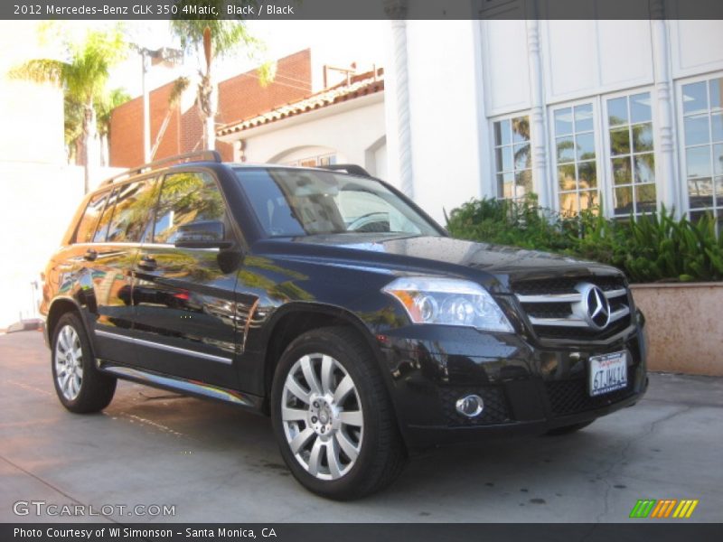 Black / Black 2012 Mercedes-Benz GLK 350 4Matic