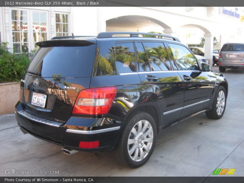 Black / Black 2012 Mercedes-Benz GLK 350 4Matic