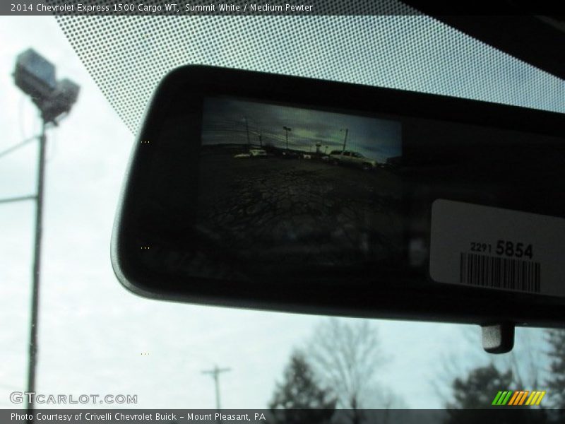 Summit White / Medium Pewter 2014 Chevrolet Express 1500 Cargo WT