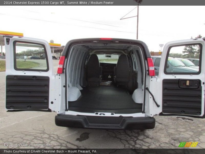 Summit White / Medium Pewter 2014 Chevrolet Express 1500 Cargo WT