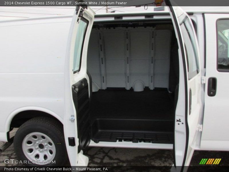 Summit White / Medium Pewter 2014 Chevrolet Express 1500 Cargo WT