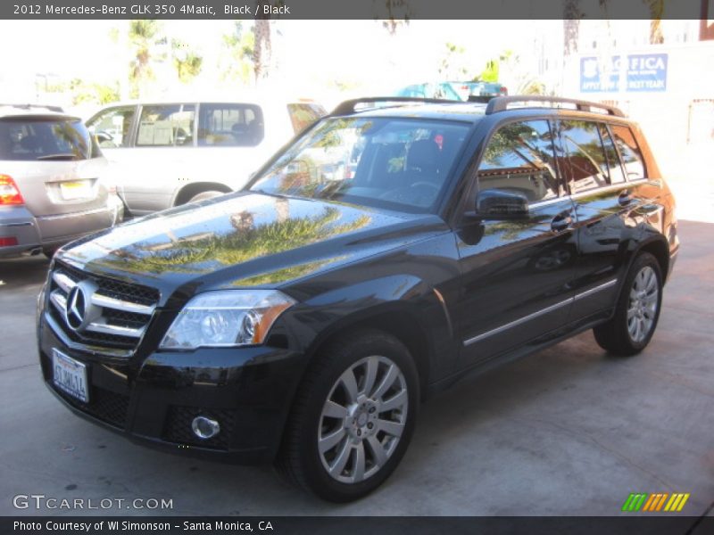 Black / Black 2012 Mercedes-Benz GLK 350 4Matic
