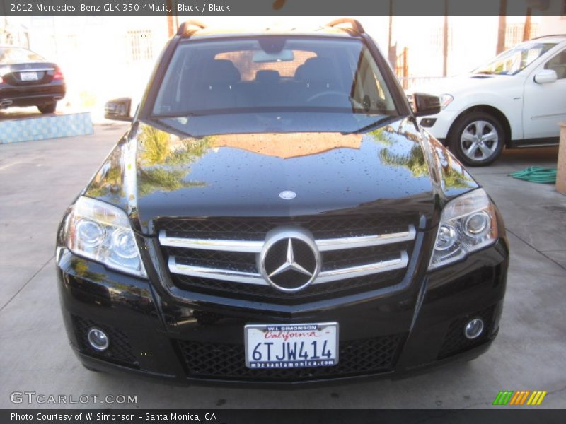 Black / Black 2012 Mercedes-Benz GLK 350 4Matic