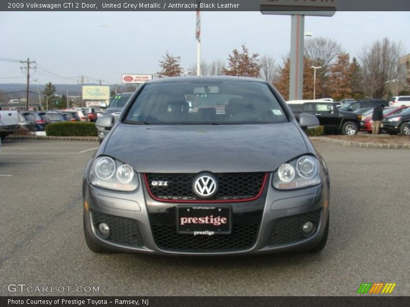 United Grey Metallic / Anthracite Black Leather 2009 Volkswagen GTI 2 Door