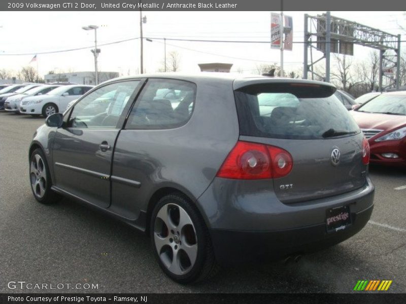 United Grey Metallic / Anthracite Black Leather 2009 Volkswagen GTI 2 Door