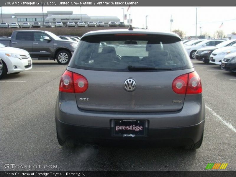 United Grey Metallic / Anthracite Black Leather 2009 Volkswagen GTI 2 Door