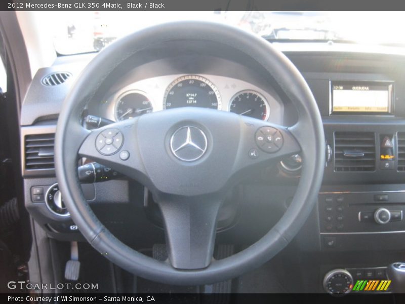 Black / Black 2012 Mercedes-Benz GLK 350 4Matic