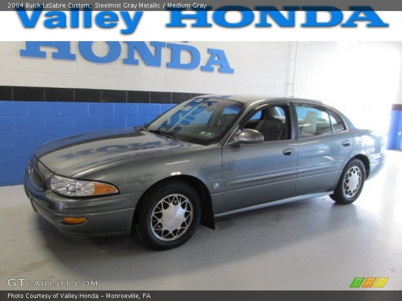 Steelmist Gray Metallic / Medium Gray 2004 Buick LeSabre Custom