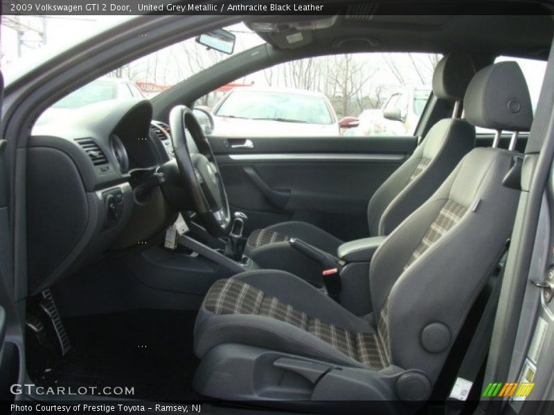 United Grey Metallic / Anthracite Black Leather 2009 Volkswagen GTI 2 Door