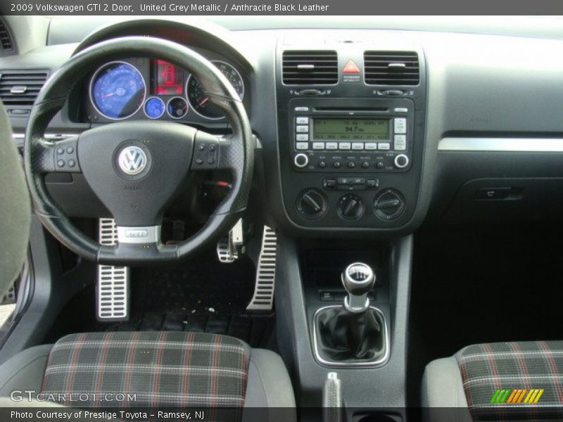 United Grey Metallic / Anthracite Black Leather 2009 Volkswagen GTI 2 Door