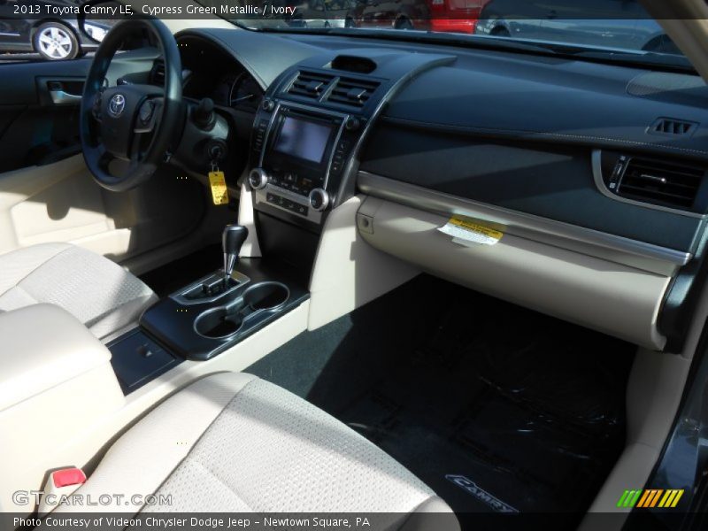 Cypress Green Metallic / Ivory 2013 Toyota Camry LE