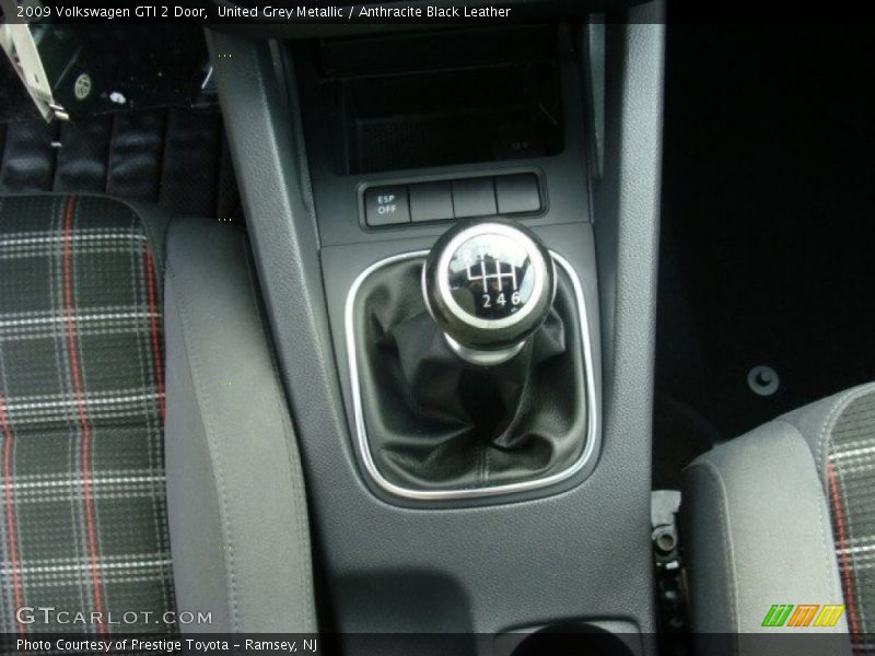United Grey Metallic / Anthracite Black Leather 2009 Volkswagen GTI 2 Door