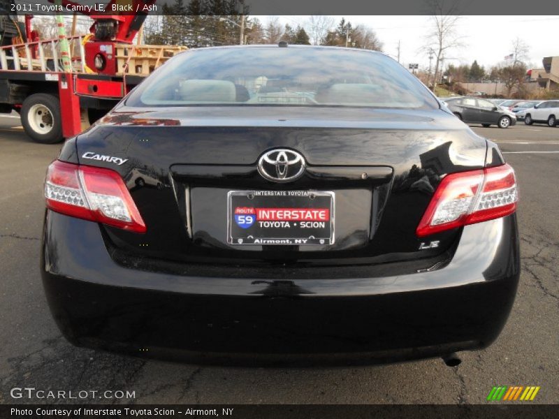 Black / Ash 2011 Toyota Camry LE