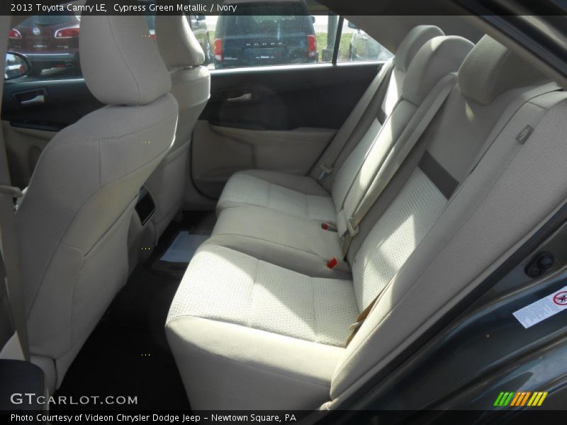 Cypress Green Metallic / Ivory 2013 Toyota Camry LE