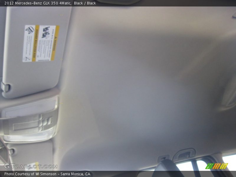 Black / Black 2012 Mercedes-Benz GLK 350 4Matic
