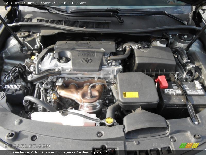 Cypress Green Metallic / Ivory 2013 Toyota Camry LE