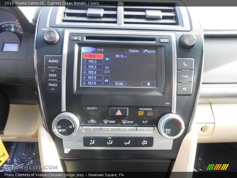Cypress Green Metallic / Ivory 2013 Toyota Camry LE