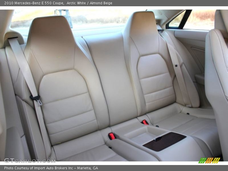 Arctic White / Almond Beige 2010 Mercedes-Benz E 550 Coupe