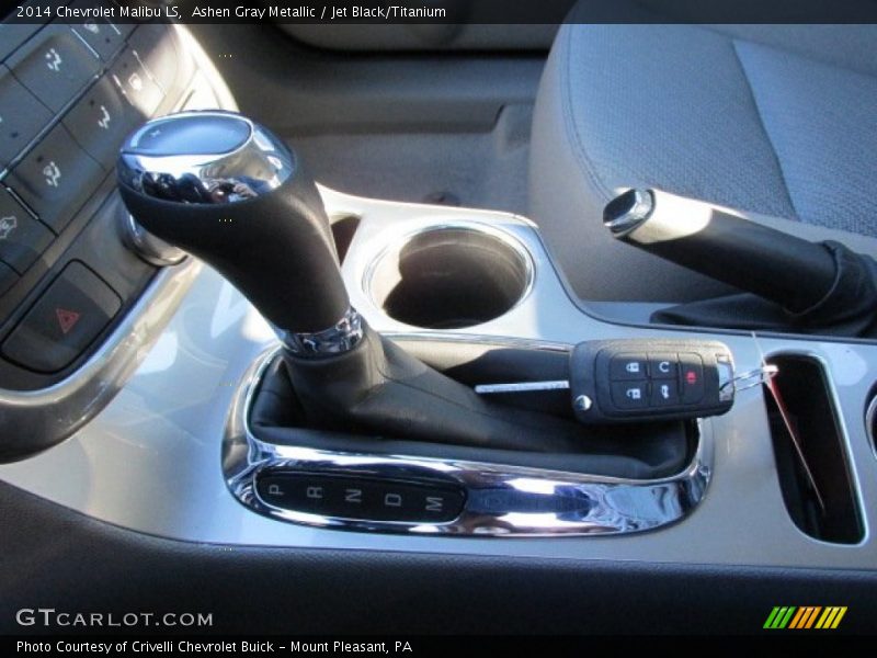 Ashen Gray Metallic / Jet Black/Titanium 2014 Chevrolet Malibu LS