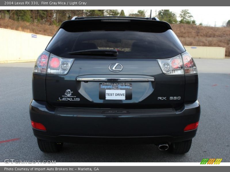 Flint Gray Mica / Light Gray 2004 Lexus RX 330