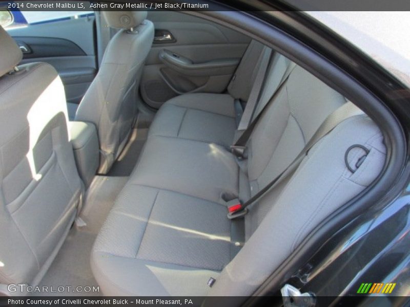 Ashen Gray Metallic / Jet Black/Titanium 2014 Chevrolet Malibu LS