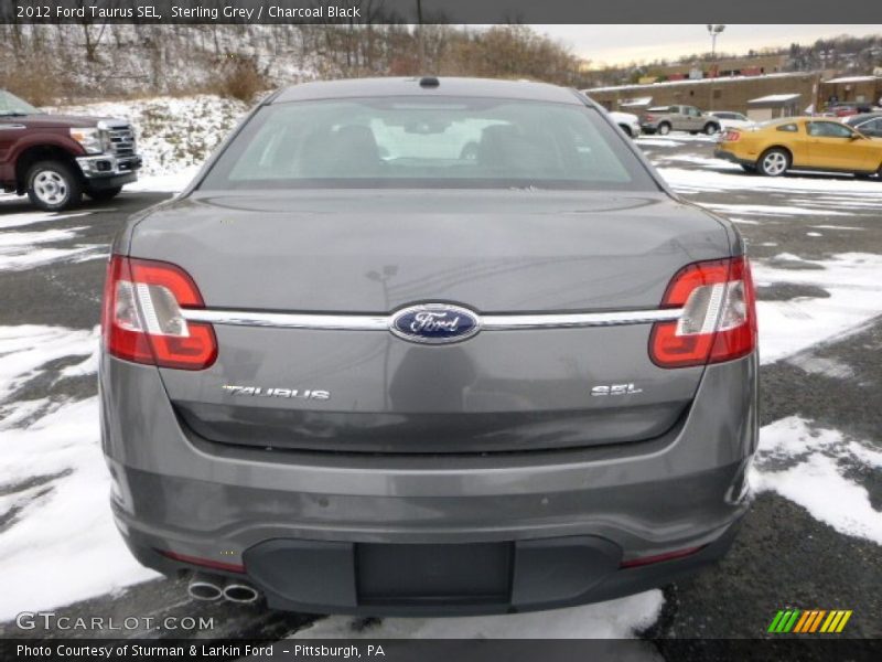 Sterling Grey / Charcoal Black 2012 Ford Taurus SEL