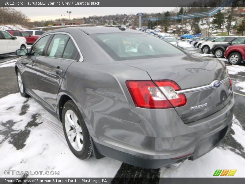 Sterling Grey / Charcoal Black 2012 Ford Taurus SEL