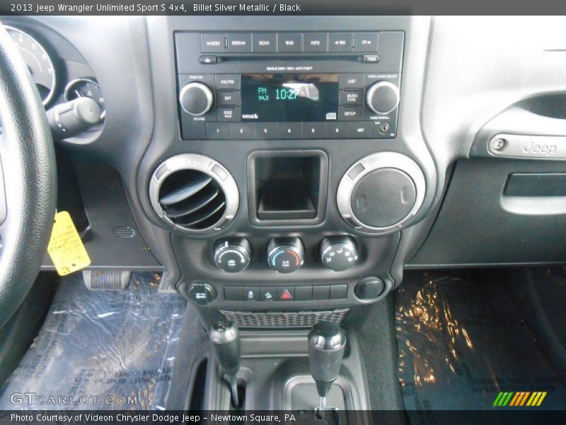 Billet Silver Metallic / Black 2013 Jeep Wrangler Unlimited Sport S 4x4