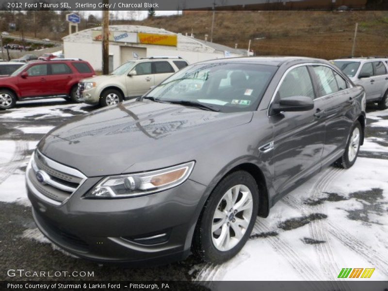 Sterling Grey / Charcoal Black 2012 Ford Taurus SEL