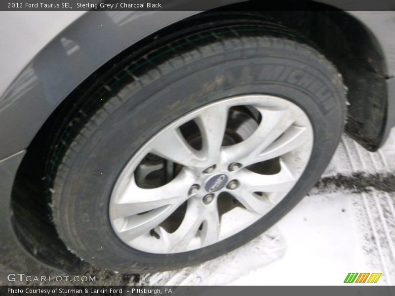 Sterling Grey / Charcoal Black 2012 Ford Taurus SEL