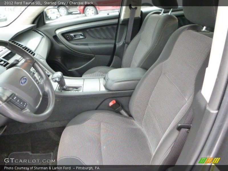 Sterling Grey / Charcoal Black 2012 Ford Taurus SEL