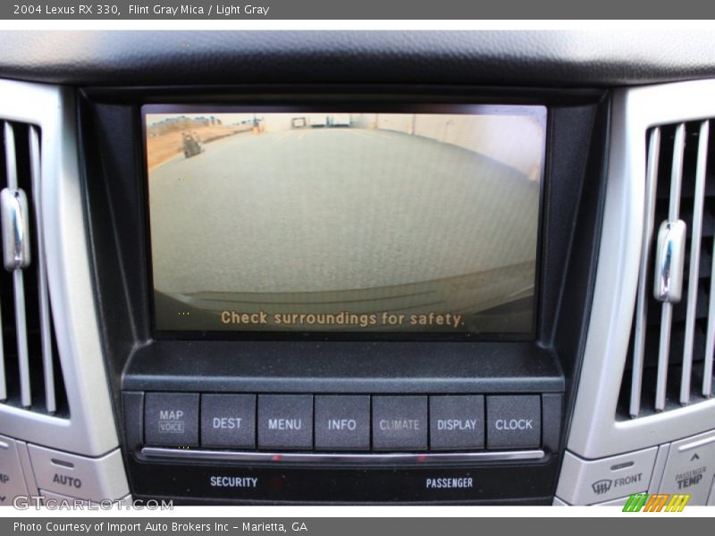 Flint Gray Mica / Light Gray 2004 Lexus RX 330