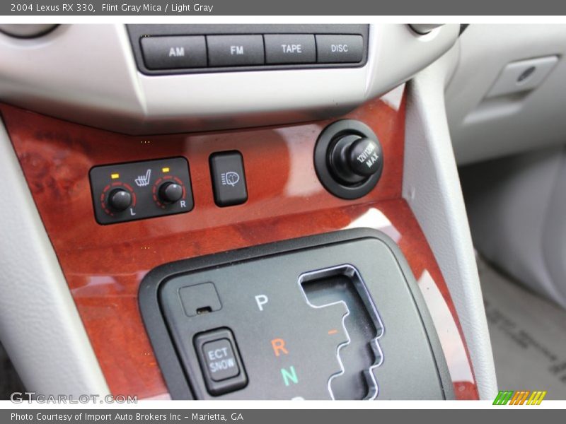 Flint Gray Mica / Light Gray 2004 Lexus RX 330