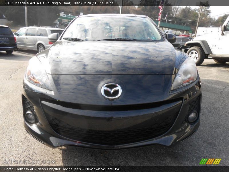 Black Mica / Dune Beige 2012 Mazda MAZDA3 s Touring 5 Door