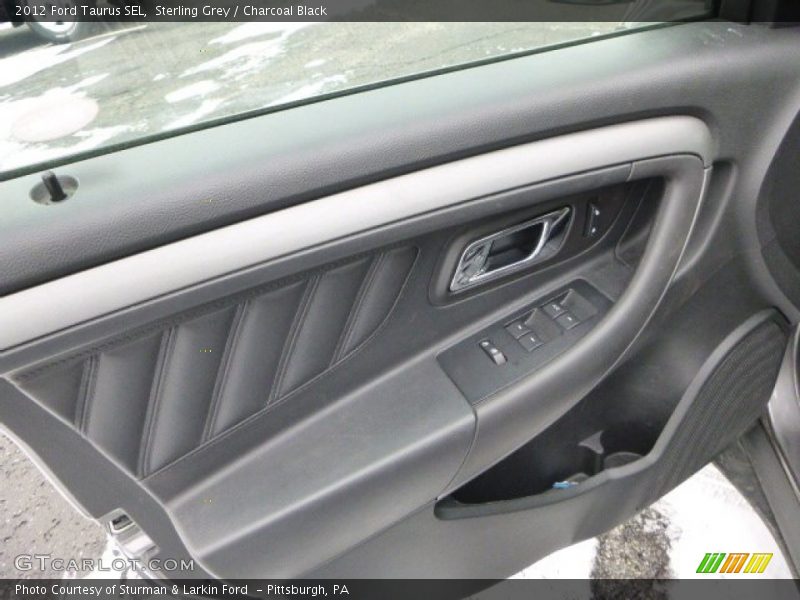 Sterling Grey / Charcoal Black 2012 Ford Taurus SEL