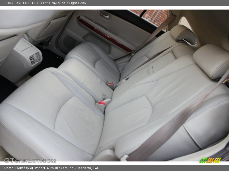 Flint Gray Mica / Light Gray 2004 Lexus RX 330