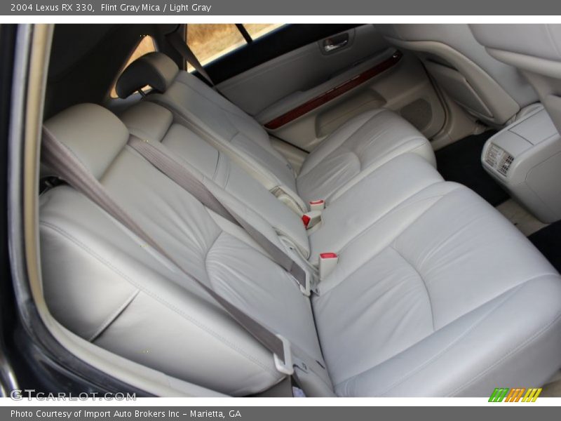 Flint Gray Mica / Light Gray 2004 Lexus RX 330